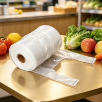 China Custom Plastic Groente Verpakkingszakken Voedselrolfolie Verpakking Bedrukte Transparante Plastic Fruitzak