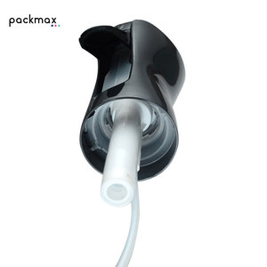 Black and white plastic continuous <b>sprayer</b> with single nozzle for reusable bottle accessories - Product Image 2