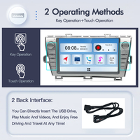Android 13 9 / 10 pulgadas universal host car multimedia WiFi GPS Radio Bluetooth GPS car audio para KIA Toyota Nissan Volkswage