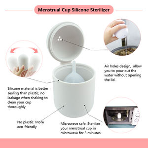 Esterilizador Mayorista Silicona <span class=keywords><strong>Copa</strong></span> <span class=keywords><strong>Menstrual</strong></span> Limpiador Esterilización Estuche <span class=keywords><strong>Copa</strong></span> <span class=keywords><strong>Menstrual</strong></span> Esterilizadores - Product Image 3