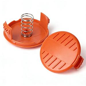 ฝาครอบแกนม้วนสายเอ็นสำหรับเครื่องตัดหญ้าแบบ 2 แพ็ค รุ่น RC-100-P พร้อมสปริง 385022-03 สำหรับ BLACK+DECKER รุ่น GH900 GH912 GH600 GH610 - Product Image 1