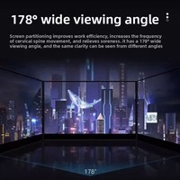 Moniteur de jeu incurvé de 34 pouces, 165 Hz, 1 ms, WQHD, 21:9, écran ultra-large IPS sans cadre, éclairage RVB, écran de bureau pour joueurs PC
