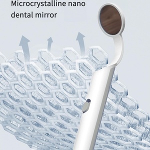 Miroir buccal dentaire LED avec lumière, équipement de soins bucco-dentaires en acier inoxydable pour la thérapie dentaire, offert directement par l'usine - Product Image 4