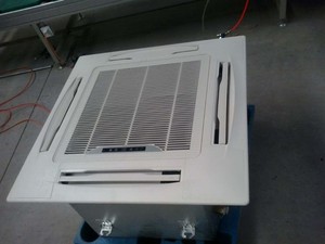 Low Noise Central Air Conditioning System Chilled Water Type Ceiling <b>Mounted</b> Cassette Fan Coil Unit High-Efficiency Particulate - Product Image 5