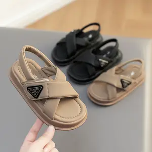 Zomer Nieuwe Mode Zachte Zool Jongens Strand Sandalen Open Teen Kinderen Meisjes Peuter Sandalen