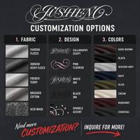 Pantalon de survêtement personnalisé pour homme, imprimé DTG, coupe ample, molleton de coton mi-lourd, taille élastique mi-haute avec cordon de serrage, style streetwear décontracté