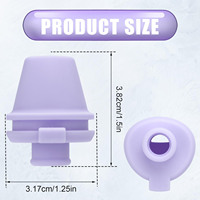 Embout de rechange en silicone pour bouteille d'eau Ello Cooper 18/22/32/40oz, sans BPA, anti-fuite, pièce de rechange pour embout de bouteille d'eau