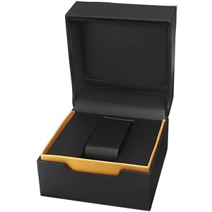 นาฬิกาผู้ชาย<span class=keywords><strong>หนัง</strong></span>แท้ควอตซ์เรียบง่าย - Product Image 5