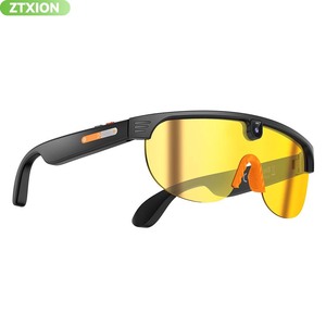 Occhiali Sportivi alla Moda con Fotocamera 800W 1200P Riproduzione Musicale Occhiali da Sole <span class=keywords><strong>Chat</strong></span> GPT Traduzione AI 2 Lenti AIMB-G5 Occhiali Intelligenti AI - Product Image 1