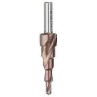 M35 Cobalt 5% Foret étagé 4-12/4-20/4-32mm Triangle Shank HSS-Co Spiral Flûte Métal Foret Trou Cutter Pour Acier Inoxydable