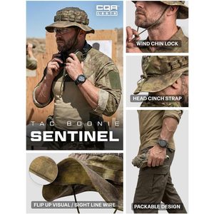 Sombrero Táctico Personalizado CQR para Hombre, Transpirable, Plegable, de Poliéster, para Caza, Senderismo, Pesca, Tiro y Actividades al Aire Libre - Product Image 6