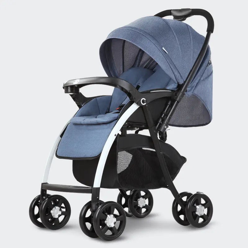 Yüksek kalite kolay katlanır bebek buggy kompakt pram işık seyahat arabası seyahat taşınabilir katlanabilir nefes bebek arabası