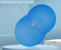 Jouet de trémie d'équilibre de cavalier de Pogo de sport anti-déflagrant avec la boule rebondissante de plate-forme de poignées