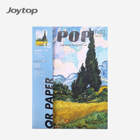 Joytop 2267 Vente en gros Carnet B5 à couverture souple ligné avec estampage argenté motif Peinture Van Gogh Cahier d'exercices