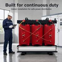 Transformateur sec 200 kVA SCB13 800 kVA Groupe vectoriel Yyn0/Dyn11 400 V Haute Tension Faible Perte Triphasé Fabricant