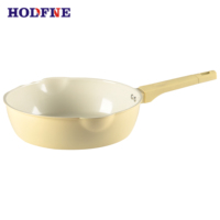 Poêle antiadhésive pratique en aluminium avec grande becquetée, facile à servir - Indispensable en cuisine