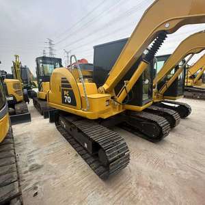 Pelles hydrauliques sur chenilles Komatsu PC70 PC78US d'occasion à faible nombre d'heures de fonctionnement, 7 tonnes - Product Image 3
