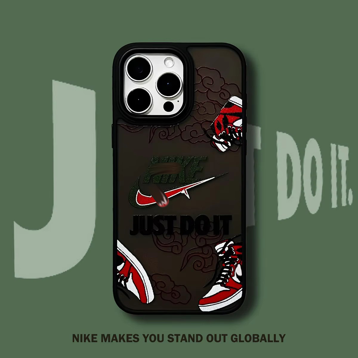 Funda para teléfono Skin Feel Matte Imagen negra 7