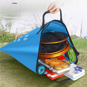 Bolsa de Pesca Impermeable, Bolsa de Almacenamiento de EVA Reforzada con Asa Superior, Multiusos para Exteriores - Product Image 1