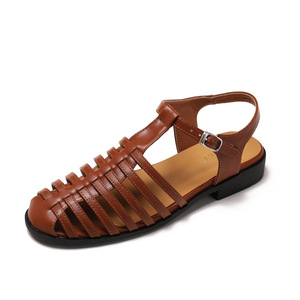 Sandalias Xuanhui para <span class=keywords><strong>Mujer</strong></span>, Oferta de Verano, Alta Calidad, Tejidas, Estilo Romano, Sandalias Planas para Playa y Exteriores - Product Image 3