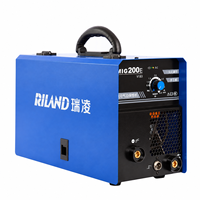 Machine à souder MIG RILAND MIG 200E IGBT Inverter 200A 110V 220V double tension portable gaz MIG Mag