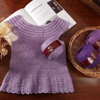 Fil à dentelle de haute qualité, plusieurs couleurs, 100% coton, pour crochet, bricolage, tricot à la main