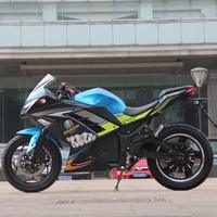 V6 3000W Elektrikli Scooter 180km/s Sokak Spor Yarış Yetişkin E-Scooter 48V Göbek Motorlu Toptan 550KG Taşıma Kapasiteli