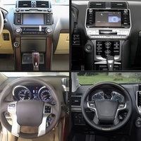 Accesorios para Automóviles YBJ, Kit de Actualización Interior del Tablero para Prado Land Cruiser FJ150 2010-2017, Actualización a LC150 2018-2021, Volante a la Izquierda