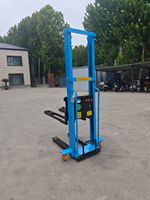 Chariot élévateur électrique à fourche 1T, transpalette hydraulique avec certificat CE pour le chargement et le déchargement de marchandises sur camion - Vente chaude