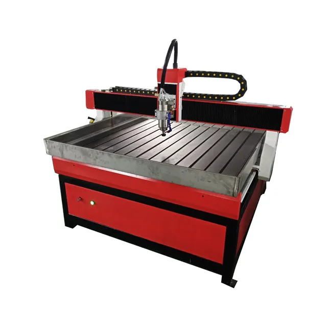 China Mini 1212 4 As Cnc Router Metalen Snijmachine Voor Koolstofvezel