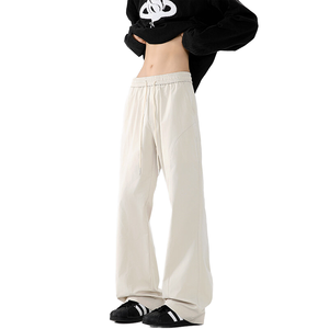 Pantalones Deportivos Casuales de Moda Americana 2026 para Hombre, Cintura Elástica, Tallas Grandes, Corte Recto - Product Image 1