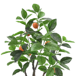 Bas prix oranger artificiel 60cm de haut Simulation plantes vertes dessus de Table pour salon décoration d'hôtel - Product Image 3