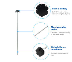 Gamicos gltv7b דיוק גבוהה סוללה נשלטת חיישן דלק אלחוטי עבור רכב ומשאית - Product Image 4