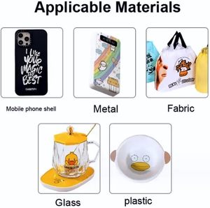 HyperTransprint Autocollant de transfert thermique UV transparent auto-adhésif de haute qualité, nouveau et populaire, 30 cm 100 m, film PET de transfert DTF A/B - Product Image 6