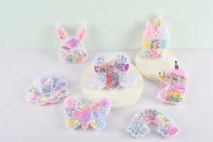 Ensembles <span class=keywords><strong>de</strong></span> perles mignonnes DIY pour la fabrication <span class=keywords><strong>de</strong></span> bijoux Kits <span class=keywords><strong>de</strong></span> boîte <span class=keywords><strong>de</strong></span> perles acryliques faits à la main pour enfants - Product Image 6