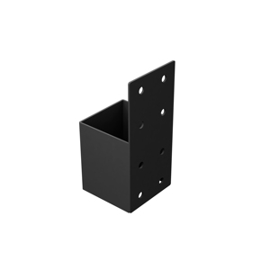 Support d'angle en acier pour poteau de pergola, mur et garde-corps, connecteur de <span class=keywords><strong>bois</strong></span>, <span class=keywords><strong>sabot</strong></span> de support de poteau - Product Image 1