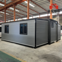 Casas Modulares de Acero Personalizables de 20 y 40 pies con Paneles Sándwich, Oficinas Prefabricadas y Unidades Móviles Tipo Tiny House