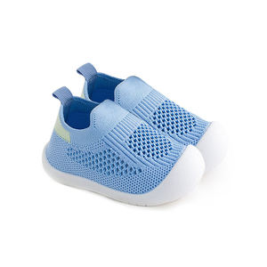 Chaussures chaussettes pour bébé, enfants et tout-petits Babyhappy, respirantes, tissées, quatre saisons, semelle en caoutchouc unisexe, pieds nus - Product Image 6