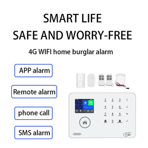 Prix usine ensemble d'<span class=keywords><strong>alarme</strong></span> de sécurité à domicile Wifi/GSM/4G sans fil Tuya Smart App 433MHz WiFi <span class=keywords><strong>alarme</strong></span> de sécurité à domicile - Product Image 4