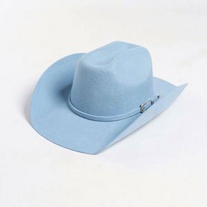 Sombrero Vaquero Blanco de Moda al por Mayor para Hombre y Mujer, Nueva Colección de Sombreros Western, Sombrero Vaquero Elegante y Moderno - Product Image 6