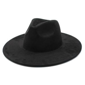 Sombreros Fedora de Ala Ancha Clásicos de Poliéster para Grabado Láser, Estilo Vaquero de Playa - Product Image 2