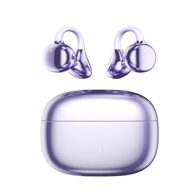 M159 OWS LED Magnetic Charging Case Open Ear Clip Gaming Earphone Earbuds TWS Wireless with Digital Display RGB Lighting