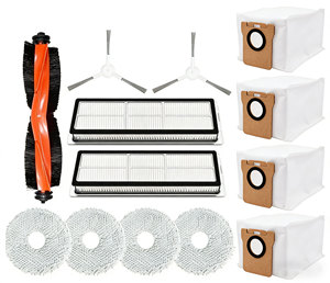 Repuestos para Aspiradora Robótica Dreame <span class=keywords><strong>Mova</strong></span> S10Plus Xiaomi X20+/X20, Filtro HEPA Reutilizable de Microfibra, Batería, Artículos para el Hogar - Product Image 1