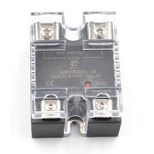 Однофазный твердотельный релейный пульт серии QSR DC или AC вход 48-440VAC напряжение нагрузки 10A/25A/40A/60A/80A нагрузки тока - Product Image 2