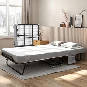 Vente flash : <span class=keywords><strong>lit</strong></span> pliant de 13 cm, matelas à ressorts, <span class=keywords><strong>lit</strong></span> d'hôtel, <span class=keywords><strong>lit</strong></span> supplémentaire pliable - Product Image 4
