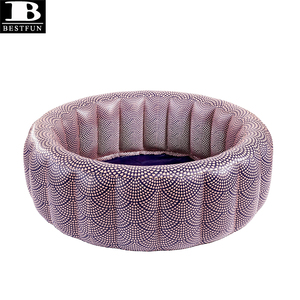 <span class=keywords><strong>Piscina</strong></span> Inflable <span class=keywords><strong>Redonda</strong></span>, Color Periwinkle, PVC Reforzado, Tamaño Completo, para Jardín o Patio Trasero - Product Image 6