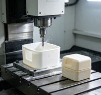 Fabrication OEM de moules d'injection plastique pour coques de cuiseurs à riz, couvercles de ventilation à vapeur, échantillons, service de prototypage CNC