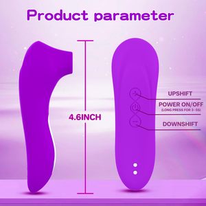 Neues heiß verkaufendes Vibrations massage gerät für Frauen, das für ein Vergnügen saugt - Product Image 6