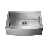 Évier de cuisine professionnel en acier inoxydable 304, finition brossée, couleur or noir, avec évier à rebord et égouttoir, faible MOQ