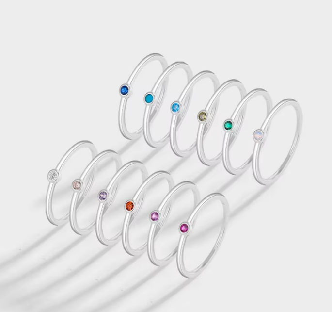 แหวนเพชร A18 ขนาด 1 มม.